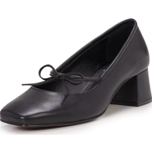 Vince Camuto Bow Mary Jane Charley Racer Block Heel - Picture 3 of 6